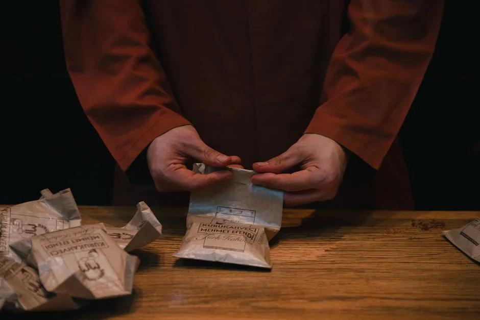 Torebka z papieru bez kleju - proste składanie krok po kroku