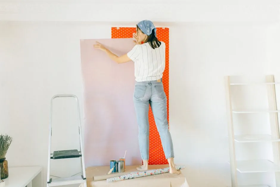 Resztki tapet na ścianie: 10 oryginalnych pomysłów DIY